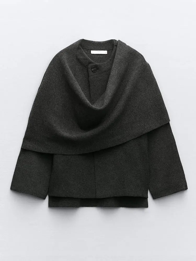 Maya | Classy Scarf Coat