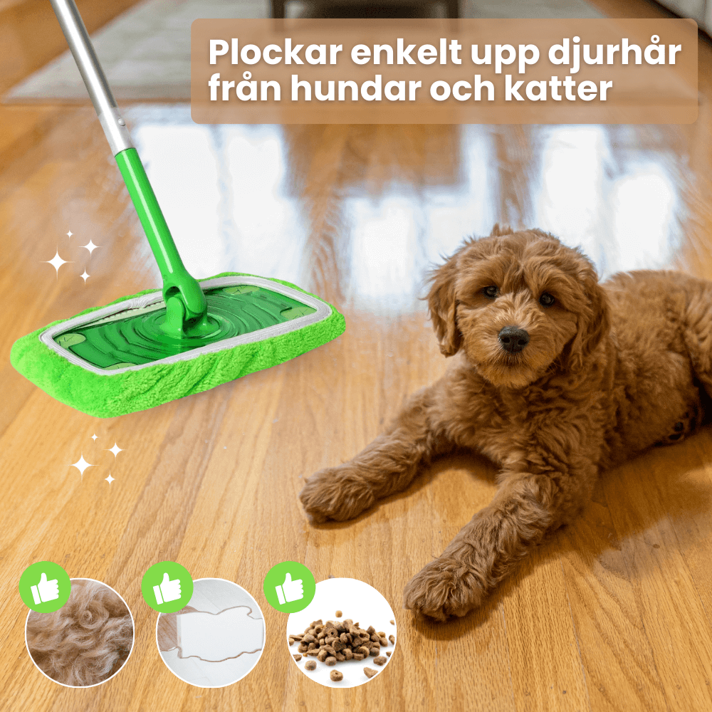 GreenMop™ - Mikrofibermopp (2+2 Gratis)